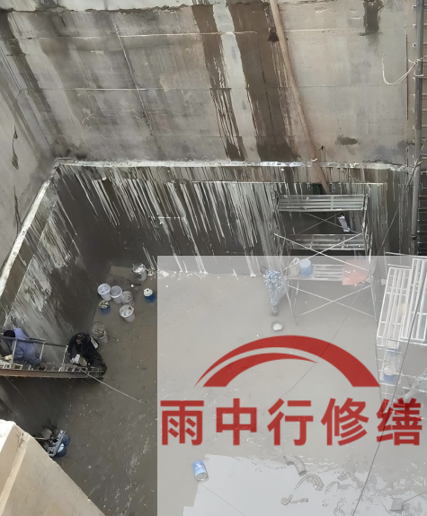 虹口中国五矿某大型污水处理厂堵漏案例